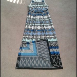 🍁Print Maxi dress